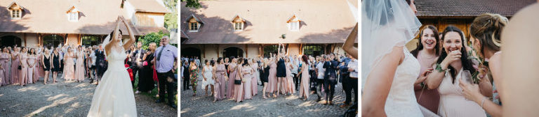 photographe mariage alsace wesserling lancer bouquet